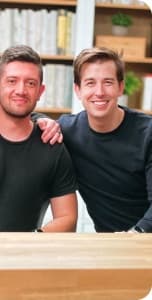 Two of the Nicer team
